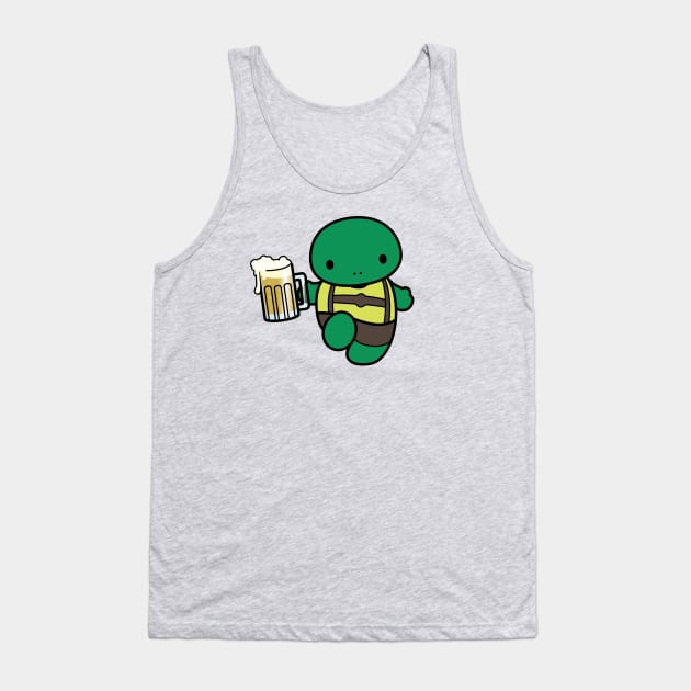 Guten Tag Turtle Tank Top by Goodbye Doggie